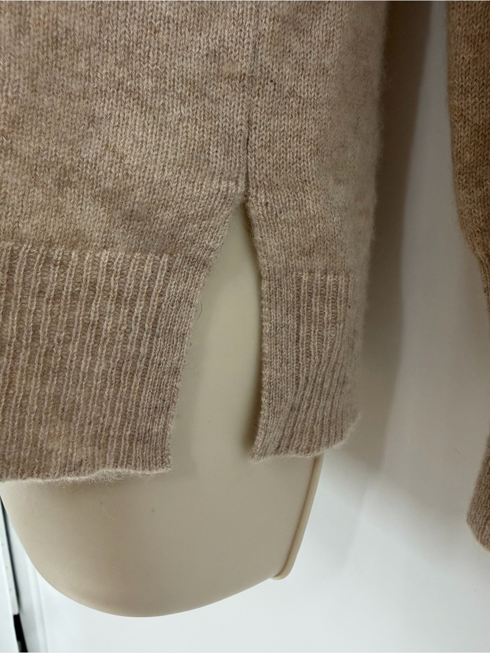 Nordstrom 100% Cashmere Turtleneck Sweater S Quiet Luxury Capsule Wardrobe - Picture 6 of 12